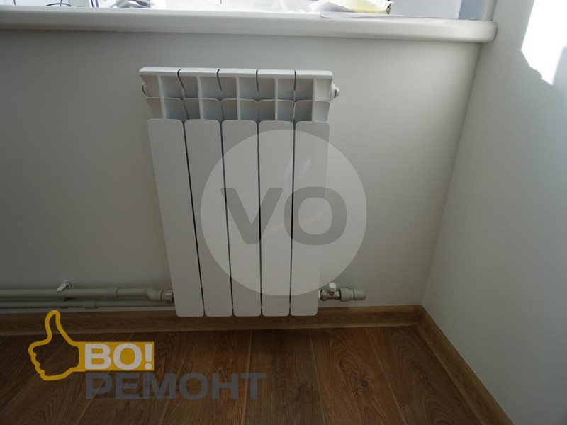 Отделка в комнате и санузле-102